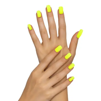 Lösnaglar Gul - 12-pack