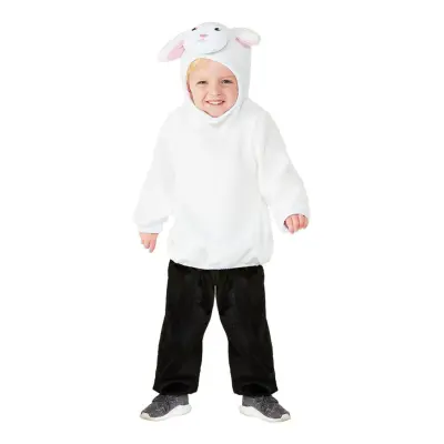 Lamm Toddler Maskeraddräkt - 1-2 år