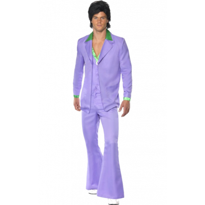 Lavender 1970's Suit Costume L