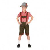 Lederhosen Barn Maskeraddräkt - Medium