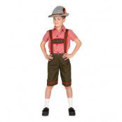 Lederhosen Barn Maskeraddräkt - Small