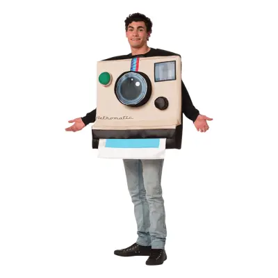 Retromatic Kamera Maskeraddräkt - One size