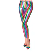 Leggings Regnbågsfärgade - Small/Medium