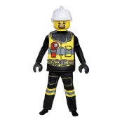 LEGO Brandman Deluxe Barn Maskeraddräkt - Small