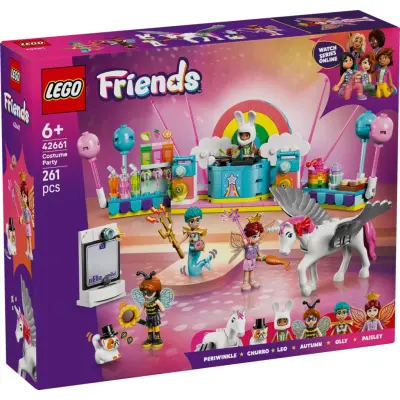 LEGO® Friends Maskeradfest med enhörning och älva 42661 - LEGO -  Leksaksaffären