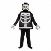 LEGO Skelett Deluxe Barn Maskeraddräkt - Large