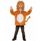 Lejon Kostymöverdel till Barn i Plysch