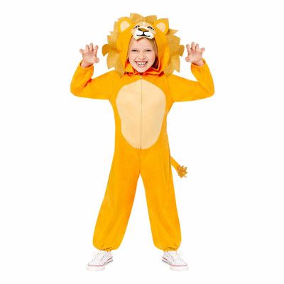 Lejon Onesie Barn Maskeraddräkt - Medium