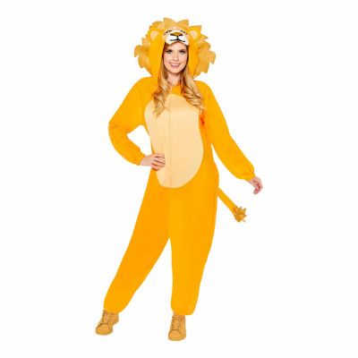 Lejon Onesie Maskeraddräkt - Plus size