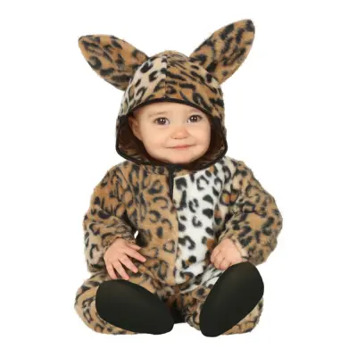 Leopard Bebis Maskeraddräkt - 12-24 månader