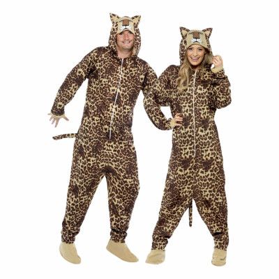 Leopard Jumpsuit Maskeraddräkt - Medium