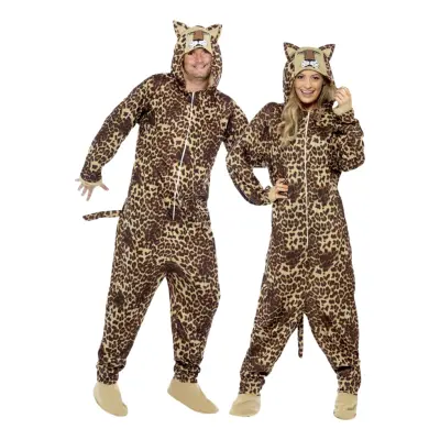Leopard Jumpsuit Maskeraddräkt - Medium