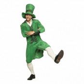 Leprechaun Deluxe Maskeraddräkt - Medium