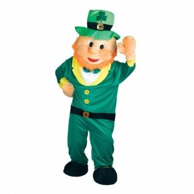 Leprechaunmaskot Deluxe Maskeraddräkt - One size