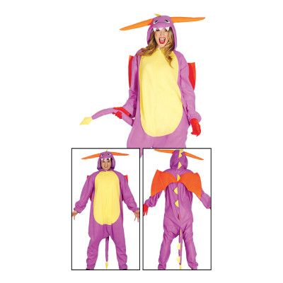 Lila Drake Maskeraddräkt - One size