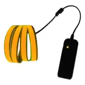 Ljudaktiverad Neon LED-Slinga - Orange