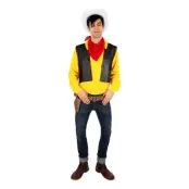 Lucky Luke Cowboy Maskeraddräkt - X-Large