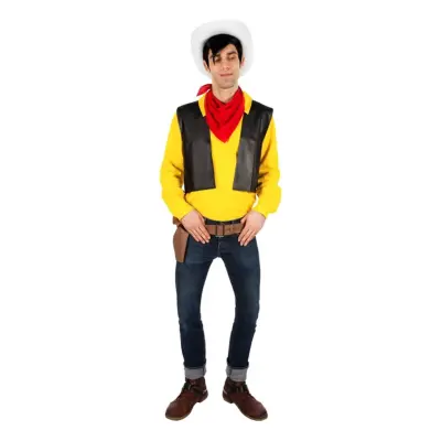 Lucky Luke Cowboy Maskeraddräkt - XX-Large