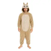 Lulu Monster Beige Onesie Herr Maskeraddräkt - Large