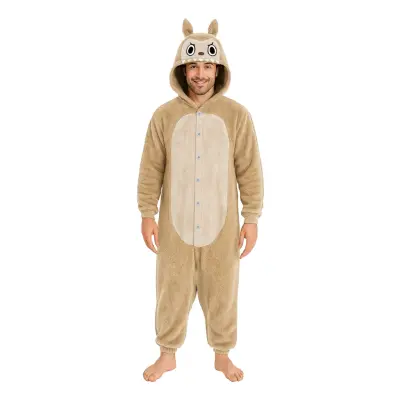 Lulu Monster Beige Onesie Herr Maskeraddräkt - Large