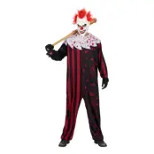 Mördarclown Maskeraddräkt - Standard