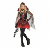 Mörk Vampyra Barn Maskeraddräkt - Medium