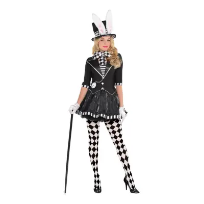 Mad Hatter Kanin Maskeraddräkt - Small