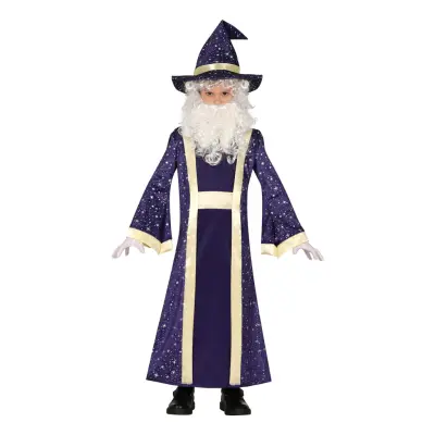 Magisk Trollkarl Barn Maskeraddräkt - Small