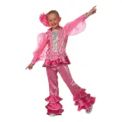 Mama Mia Rosa Barn Maskeraddräkt - 7-8 år