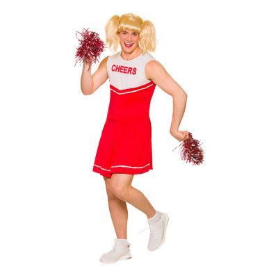 Manlig Hejarklacksledare Röd Maskeraddräkt - Large