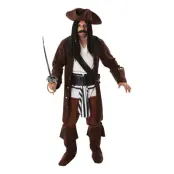 Manlig Pirat Maskeraddräkt - Standard