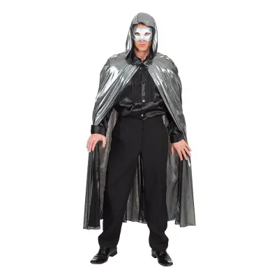 Mantel Venice med Luva - Silver