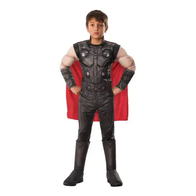 Marvel Endgame Thor Deluxe Barn Maskeraddräkt - Large