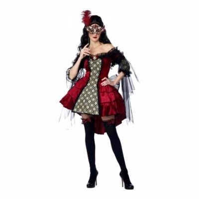 Maskeradbal Dam Maskeraddräkt