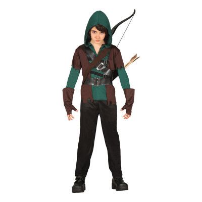 Medeltida Bågskytt Barn Maskeraddräkt - Large