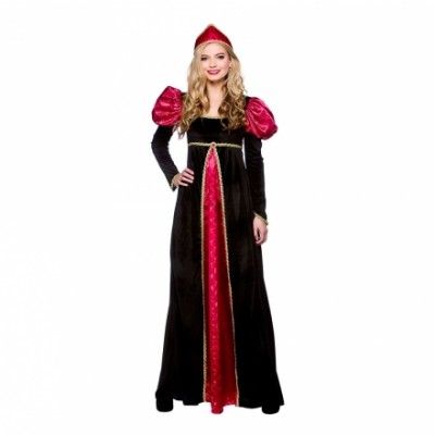 Medeltida Drottning Maskeraddräkt