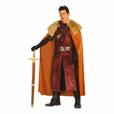 Medeltida Kung Maskeraddräkt - Medium