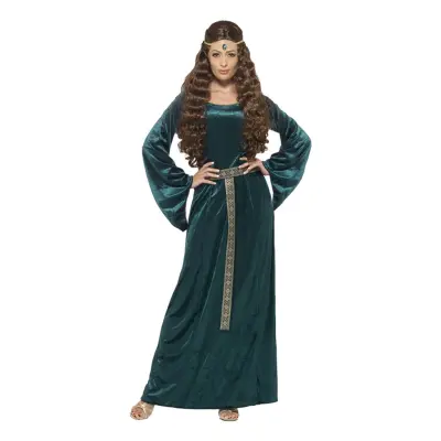 Medeltida Maid Maskeraddräkt - Small