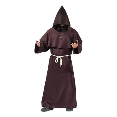 Medeltida Munk Maskeraddräkt - X-Large