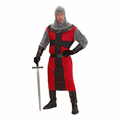 Medeltida Riddare Maskeraddräkt - XX-Large