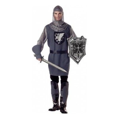 Medeltidsriddare Maskeraddräkt - X-Large