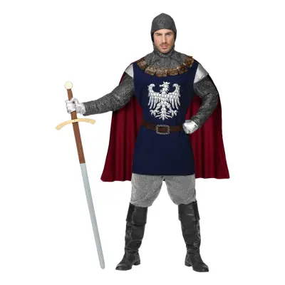 Medeltidsriddare Maskeraddräkt - XX-Large