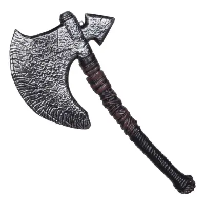 Medeltidsyxa i Plast