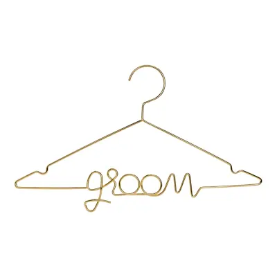 Metallgalge Groom Guld - 1-pack