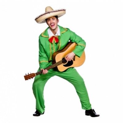 Mexikansk Mariachi Maskeraddräkt - Small