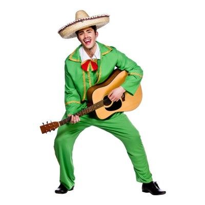 Mexikansk Mariachi Maskeraddräkt - Large