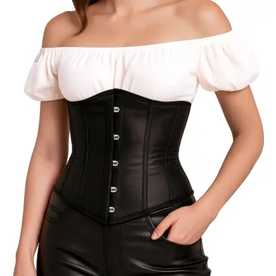 Midjekorsett Svart - Small