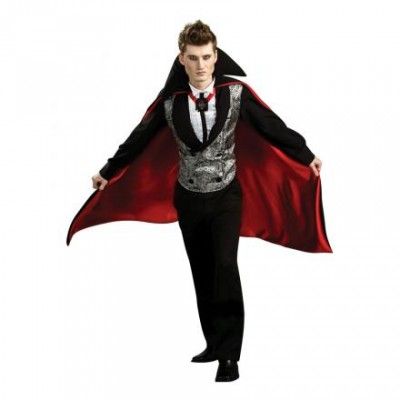 Midnatts Vampyr Maskeraddräkt - One size