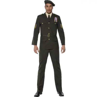 Militärofficer Kostym L