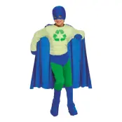 Miljöhjälte Barn Maskeraddräkt - Medium (7-9 år)